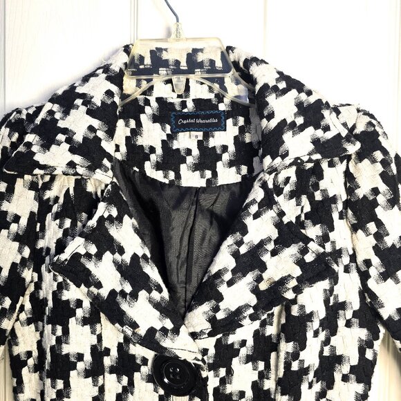 Houndstooth Coat - Size Small - Picture 4 of 9
